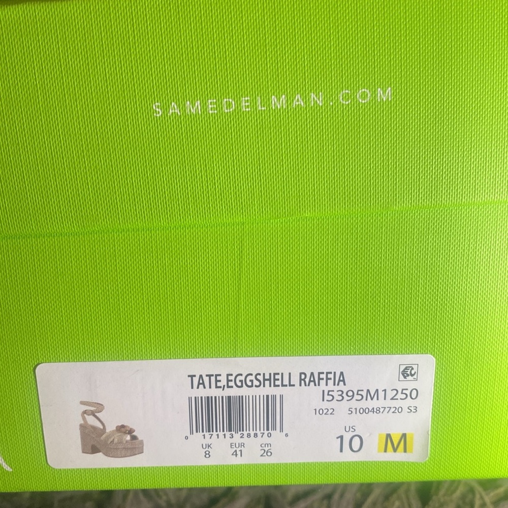 NWOT SAM EDELMAN Tate Sandal - Picture 10 of 16